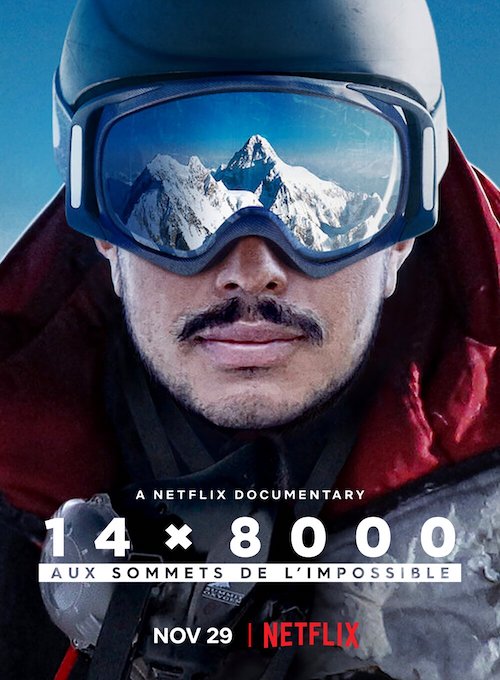 14 x 8000 Aux sommets de l'impossible film documentaire affiche réalisé par Torquil Jones