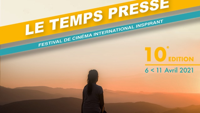 Festival Le Temps presse 2021 film affiche horizontale
