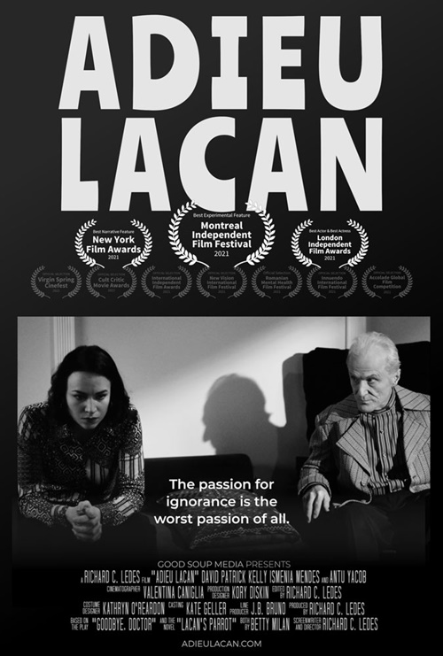 Adieu Lacan film documentaire affiche réalisé par Richard Ledes