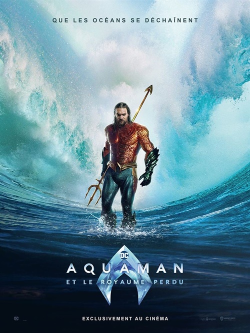 Aquaman et le Royaume perdu film affiche réalisé par James Wan