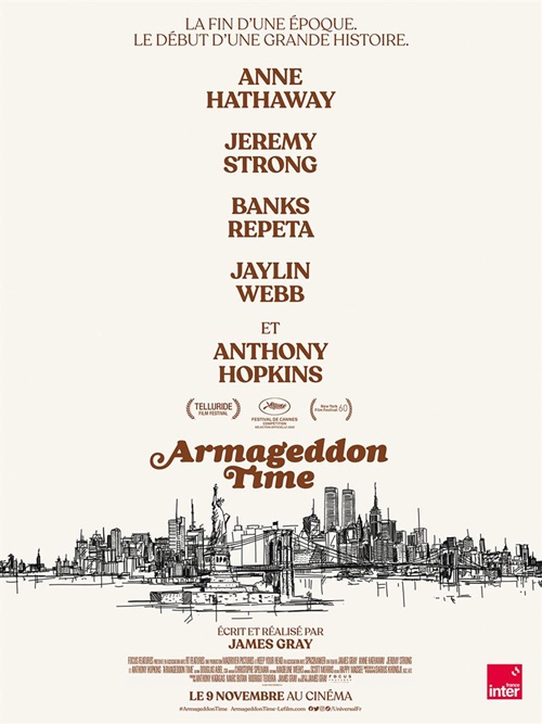 Armageddon time film affiche définitive réalisé par James Gray