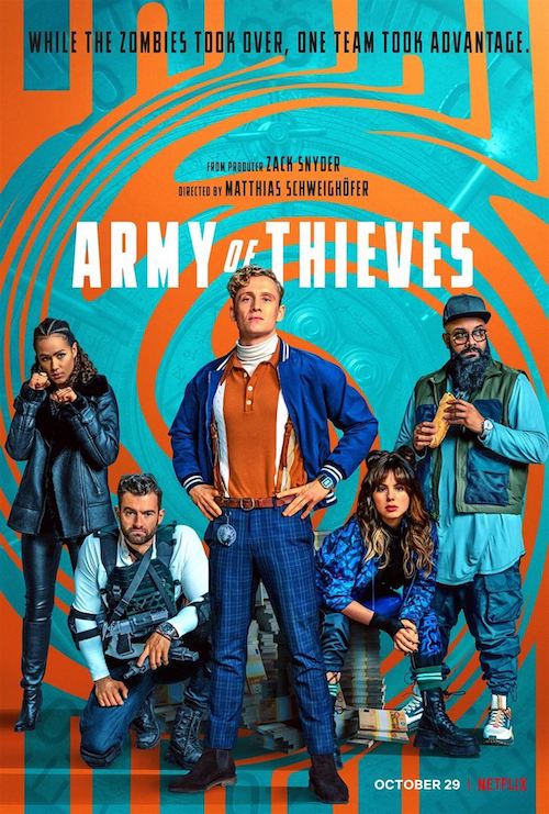 Army of Thieves film affiche réalisé par Matthias Schweighöfer