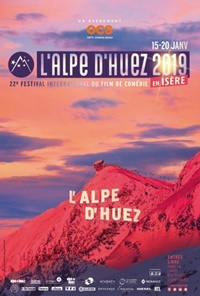 Affiche Festival du film de comédie de l'Alpe d'Huez 2019