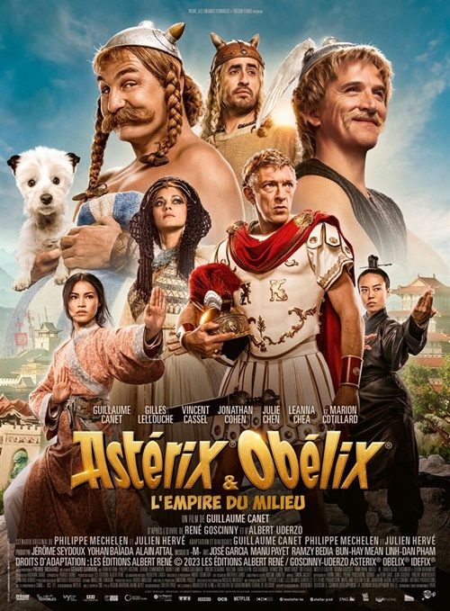 Astérix et Obélix : L'empire du milieu film affiche réalisé par Guillaume Canet