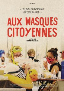 Aux masques citoyennes film documentaire affiche réalisé par Florent Lacaze
