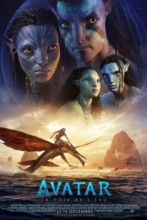 Avatar : La Voie de l’eau film affiche réalisé par James Cameron