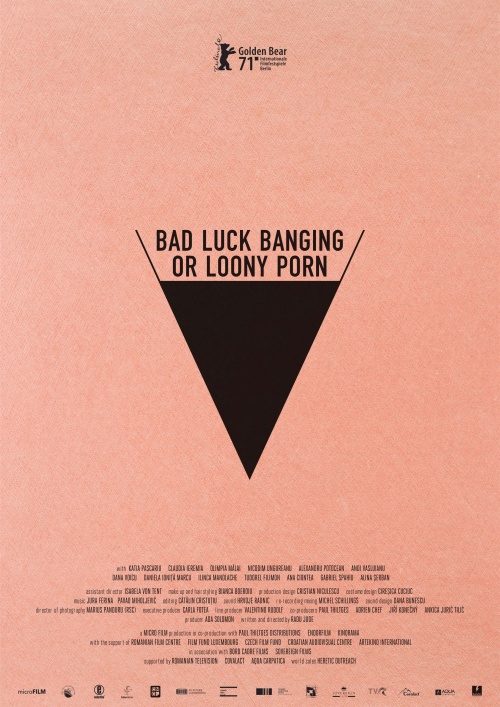 Bad luck banging or loony porn film affiche provisoire réalisé par Radu Jude