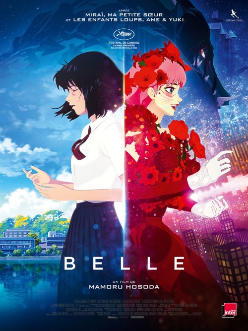 Belle (2021) film animation affiche réalisé par Mamoru Hosoda