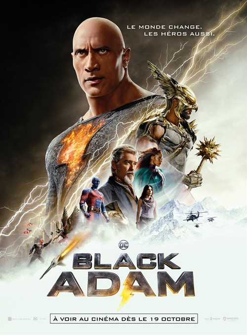 Black Adam film affiche réalisé par Jaume Collet-Serra