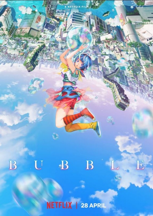 Bubble film animation affiche réalisé par Tetsurō Araki