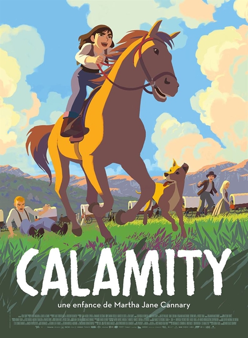 Calamity une enfance de Martha Jane Cannary film animation affiche