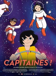 Capitaines ! film animation affiche réalisé par Nicolas Hu, Noémi Gruner et Séléna Picque