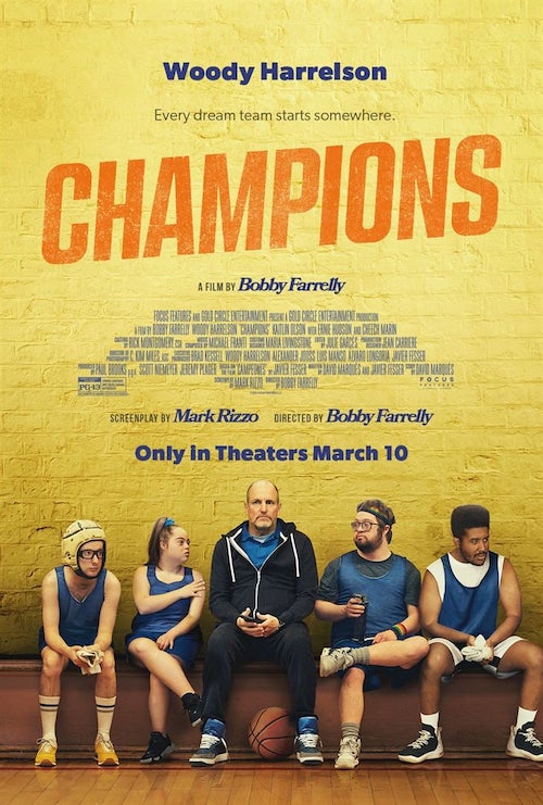Champions film affiche réalisé par Bobby Farrelly