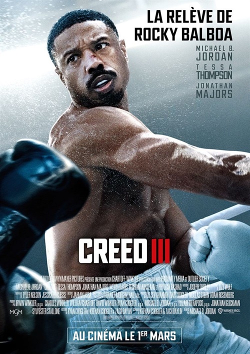 Creed 3 film affiche réalisé par Michael B Jordan