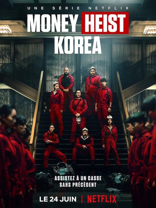 Critique série Money Heist: Korea affiche