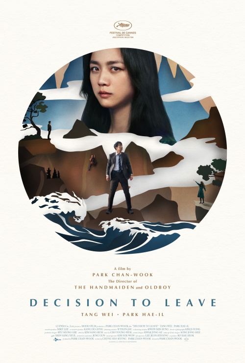 Decision to leave film affiche provisoire réalisé par Park Chan-Wook