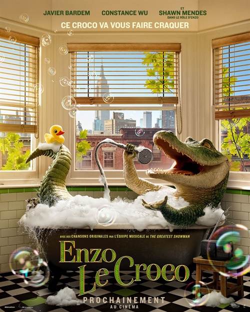 Enzo le croco film affiche réalisé par Will Speck et Josh Gordon