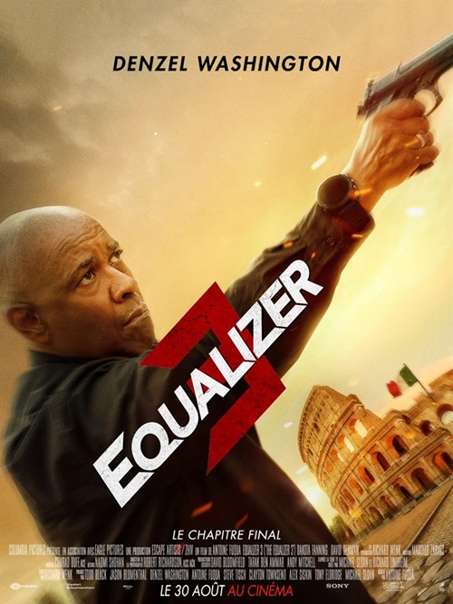 Equalizer 3 film affiche réalisé par Antoine Fuqua