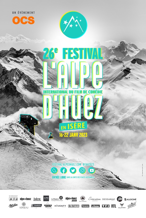 Festival de l'Alpe d'Huez 2023 affiche