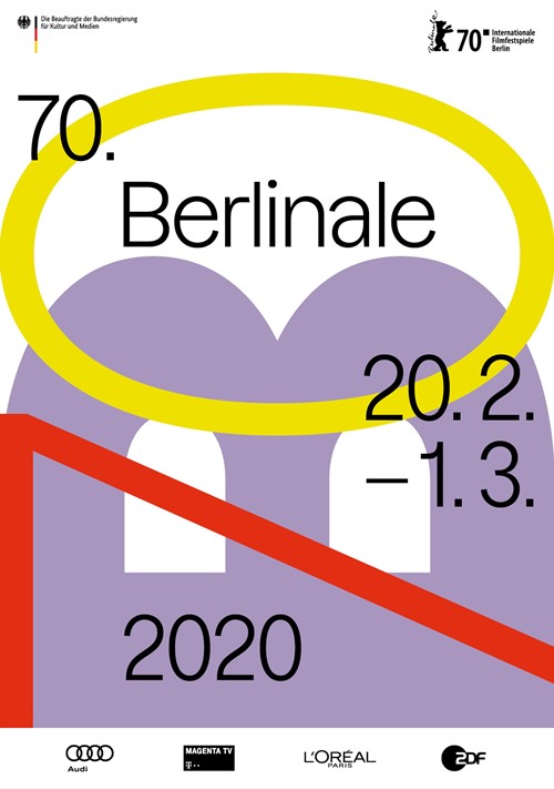 Festival de Berlin - Berlinale 2020 affiche 2