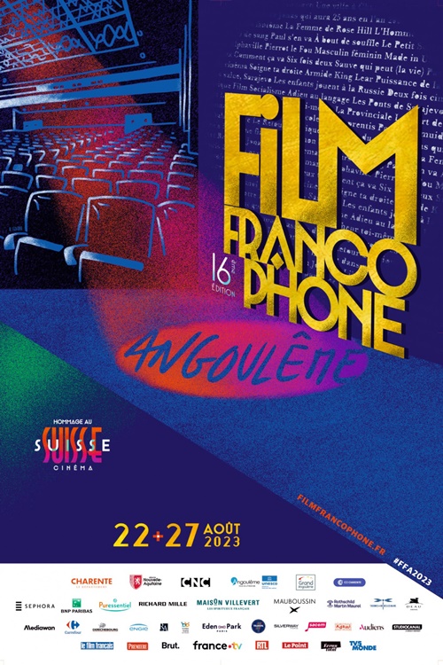Festival du film francophone d’Angoulême 2023 affiche