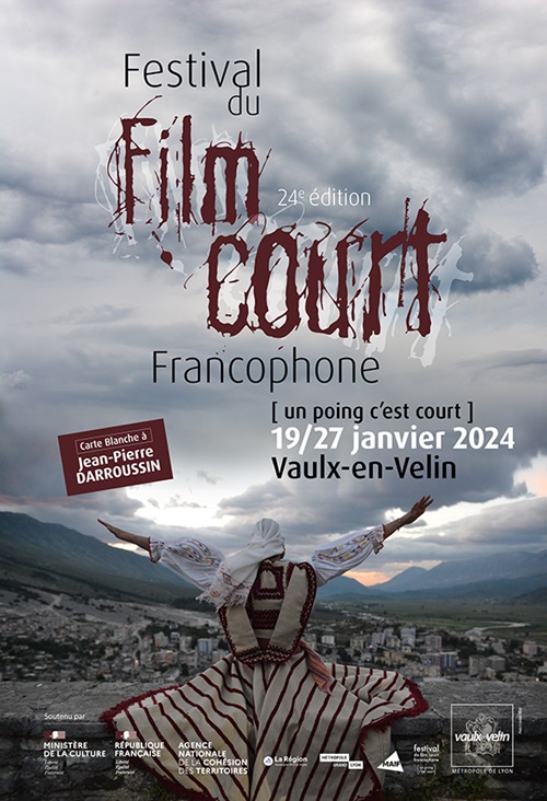 Festival du film court francophone de Vaulx en Velin 2024 affiche