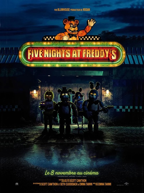 Five Nights at Freddy's film affiche réalisé par Emma Tammi
