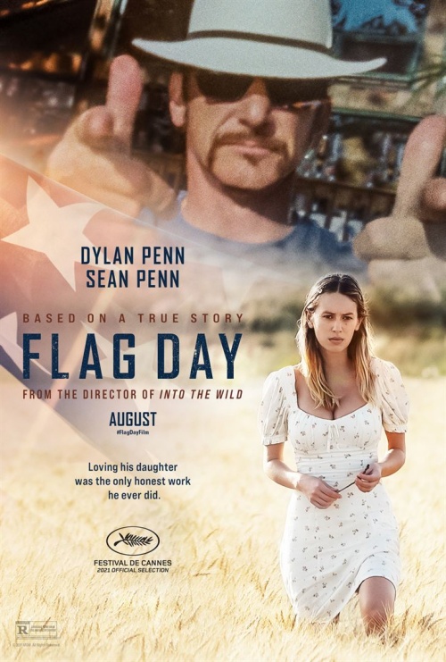 Flag Day film affiche provisoire réalisé par Sean Penn