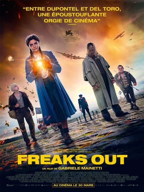 Freaks Out film affiche réalisé par Gabriele Mainetti