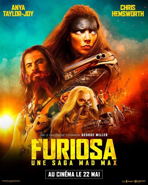 "Furiosa : une saga Mad Max" film affiche réalisé par George Miller