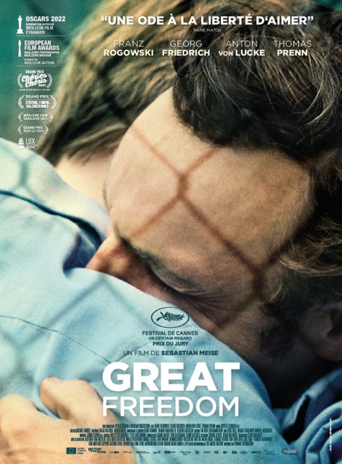 Great freedom film affiche définitive réalisé par Sebastian Meise