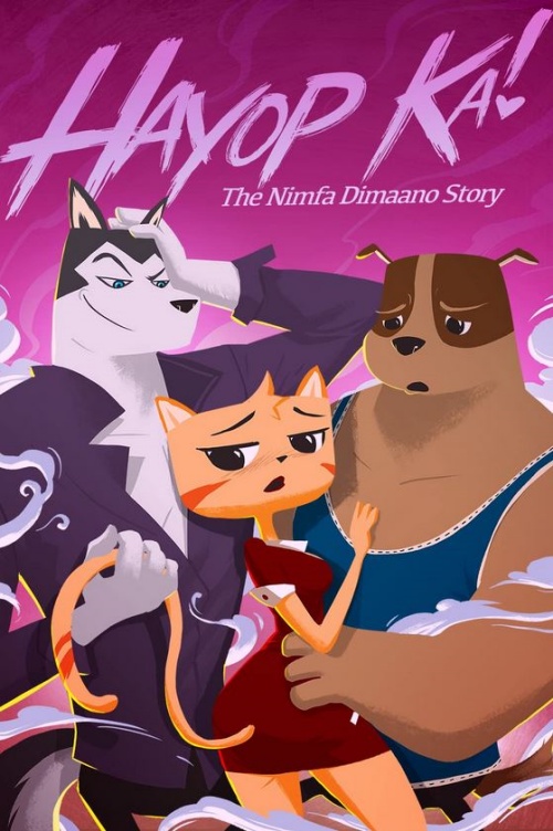 Hayop Ka The Nimfa Dimaano Story film animation affiche provisoire réalisé par Avid Liongoren