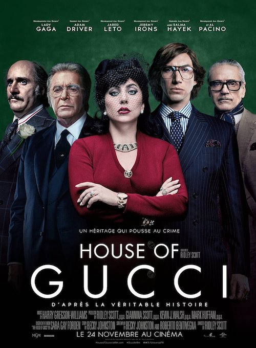 House of Gucci film affiche réalisé par Ridley Scott