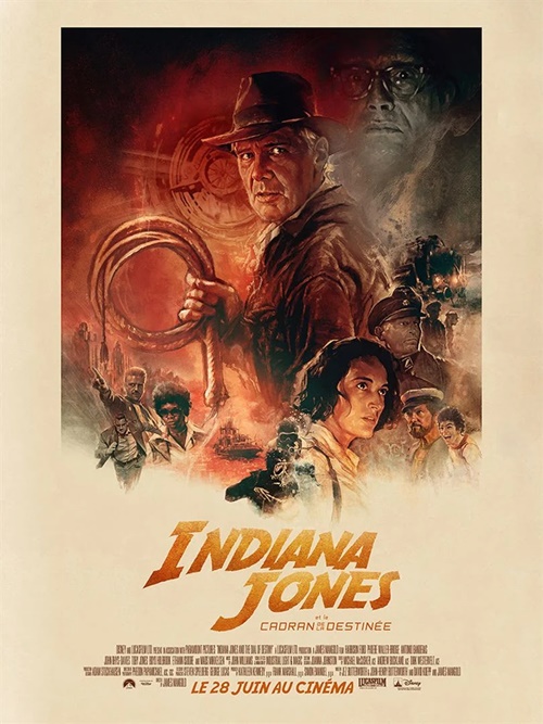 Indiana Jones et le cadran de la destinée film affiche réalisé par James Mangold