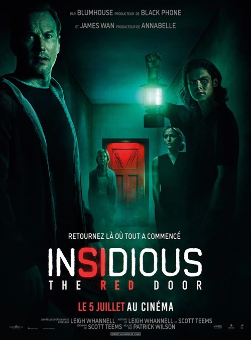 Insidious : The Red Door film affiche réalisé par Patrick Wilson