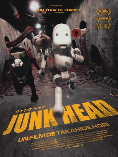 Junk Head film affiche réalisé par Takahide Hori