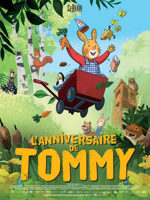 L'anniversaire de Tommy film animation affiche réalisé par Michael Ekbladh