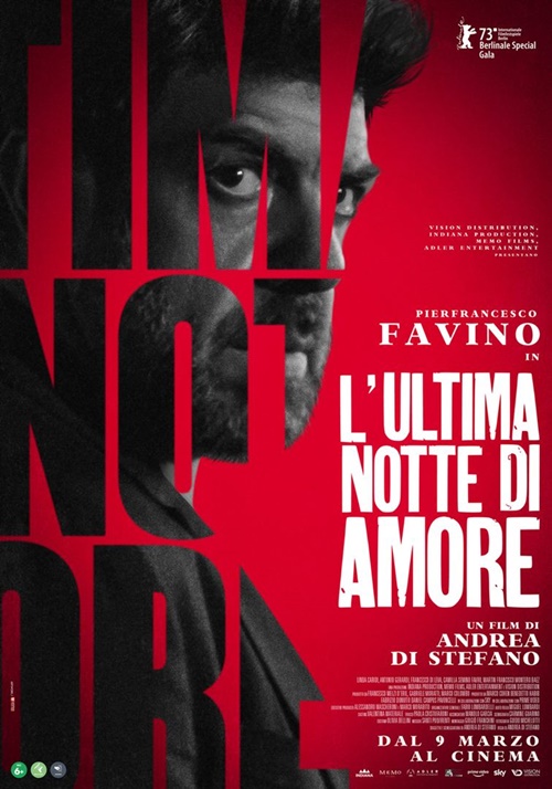 L'Ultima Notte di Amore film affiche réalisé par Andrea Di Stefano
