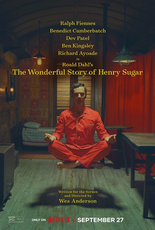 La Merveilleuse histoire de Henry Sugar film affiche provisoire réalisé par Wes Anderson