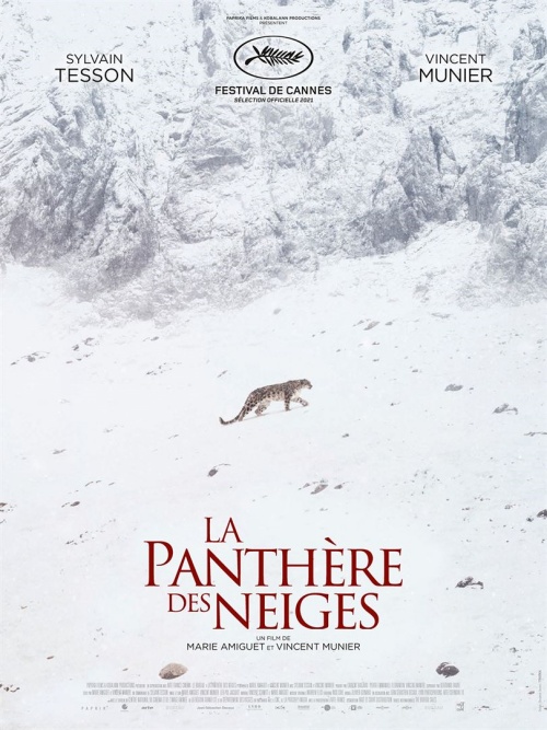 La panthère des neiges film documentaire affiche réalisé par Marie Amiguet et Vincent Munier