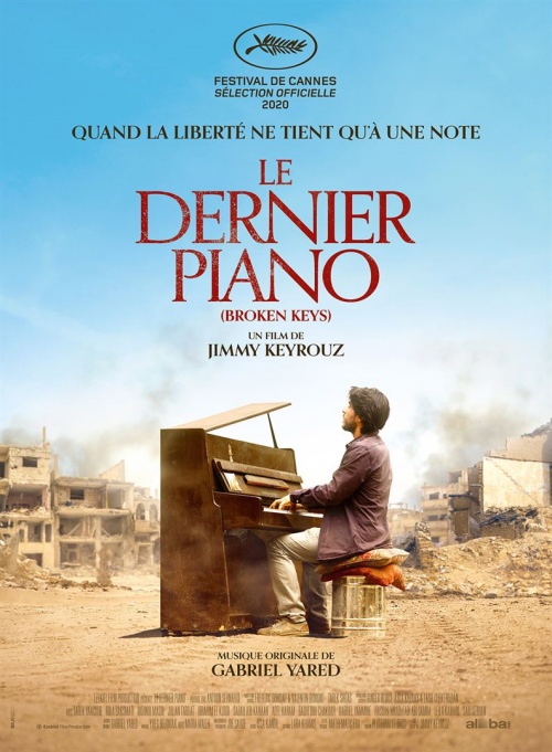 Le dernier piano film affiche réalisé par Jimmy Keyrouz