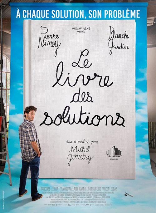 Le Livre des Solutions film affiche provisoire réalisé par Michel Gondry