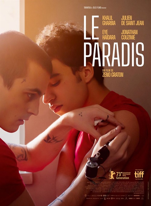 Le Paradis (2023) film affiche définitive réalisé par Zeno Graton