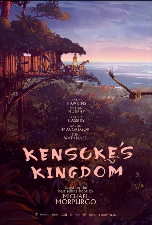 Le Royaume de Kensuke film animation affiche provisoire réalisé par Neil Boyle et Kirk Hendry