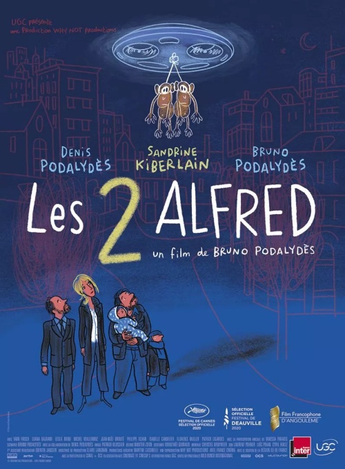 Les 2 Alfred film affiche réalisé par Bruno Podalydès