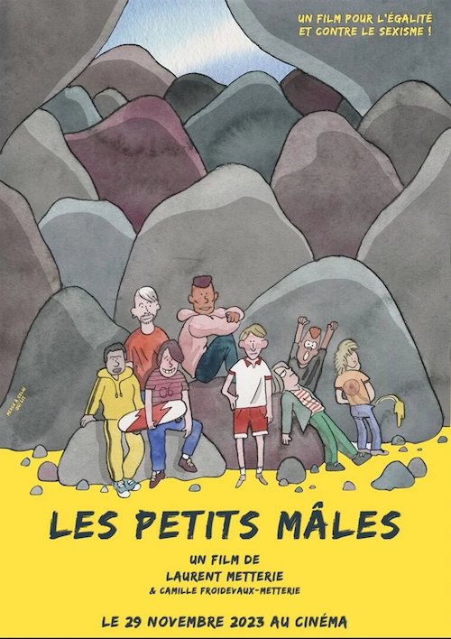 Les Petits Mâles film documentaire affiche réalisé par Laurent Metterie
