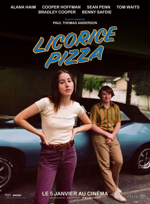 Licorice Pizza film affiche réalisé par Paul Thomas Anderson