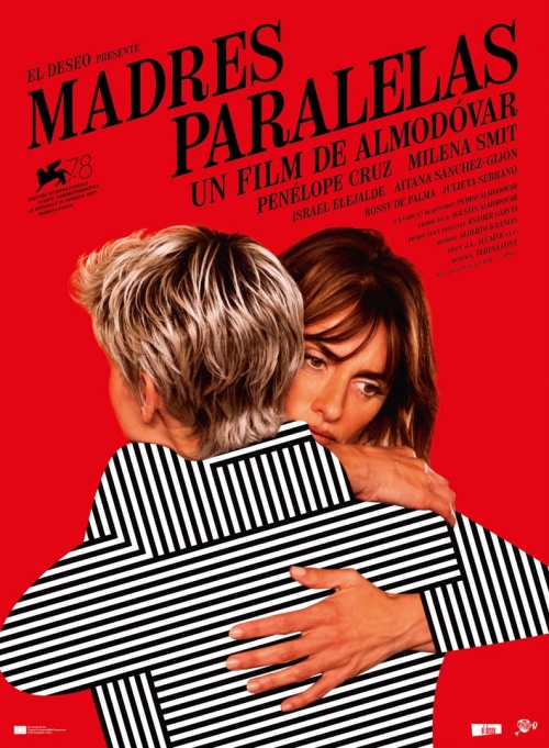 Madres paralelas film affiche réalisé par Pedro Almodóvar
