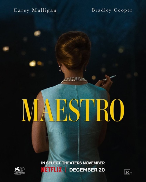 Maestro film affiche provisoire réalisé par Bradley Cooper