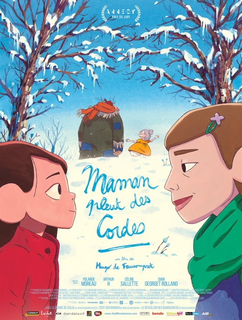 Maman pleut des cordes film animation réalisés par Javier Navarro Avilés, Dina Velikovskaya, Natalia Mirzoyan et Hugo de Faucompret
